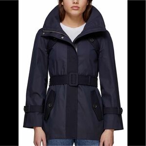 🔥🔥MACKAGE Water Resistant Neo Stretch Trench Coat/NAVY/L - IVA